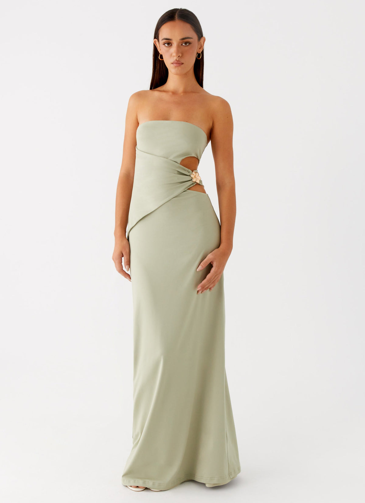 Anetta Maxi Dress - Sage