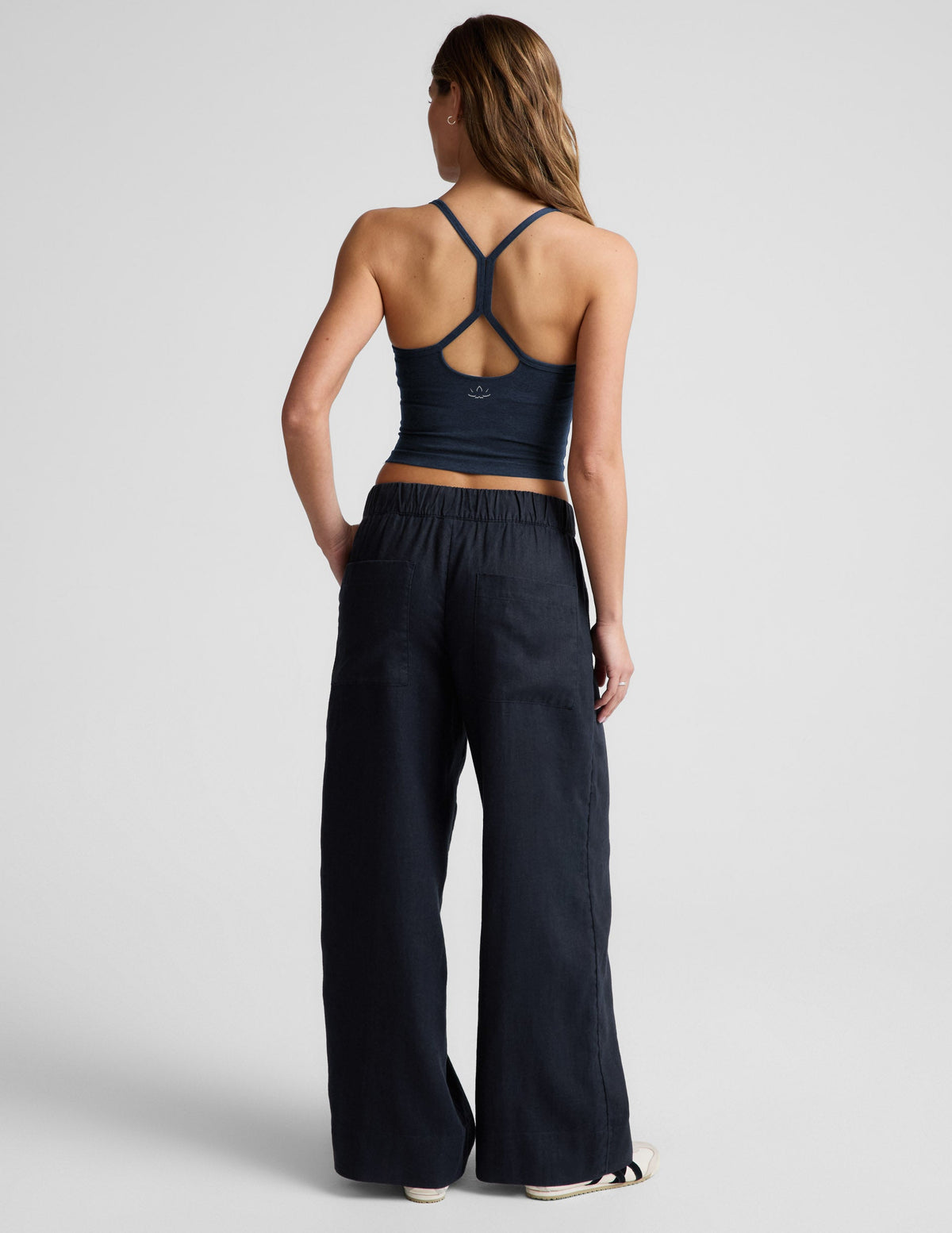 SoftWash Linen Easy Wide Leg Pant 29"