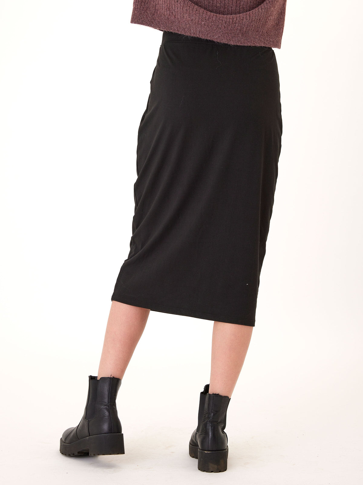 Marla Luxe Jersey Midi Skirt