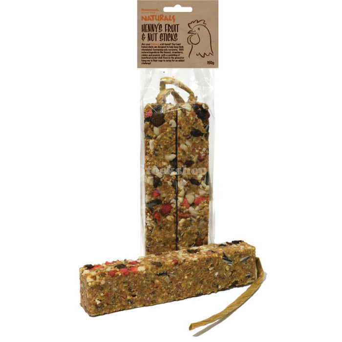 Henny''s: Fruit & Nut Stick 150gm