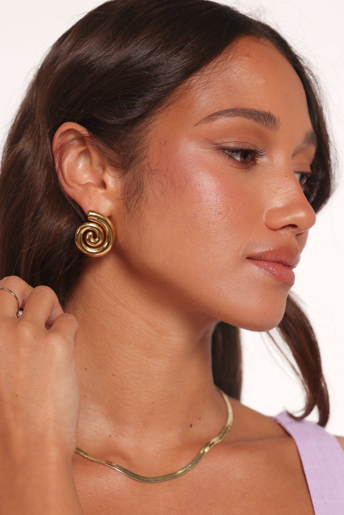 Caspian Earrings - Gold