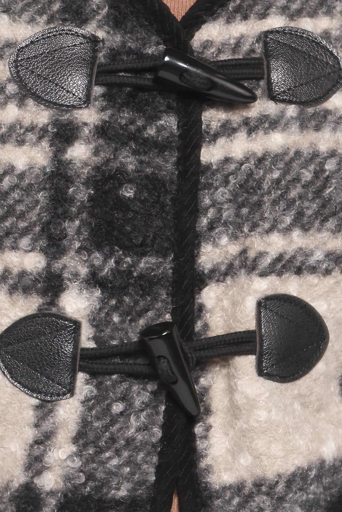 Austin Plaid Jacket - Black