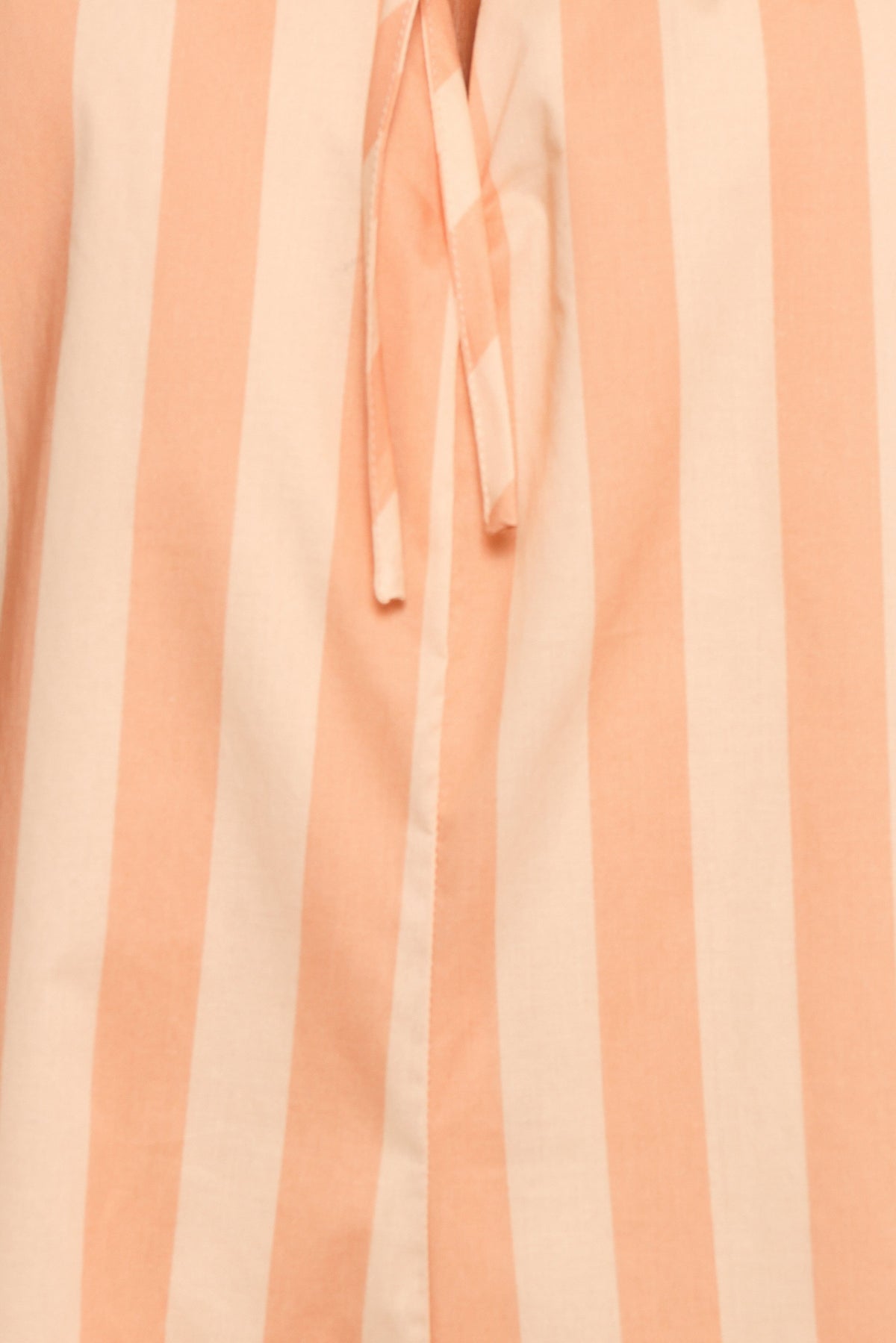 Carina Striped Romper - Terracotta Stripe