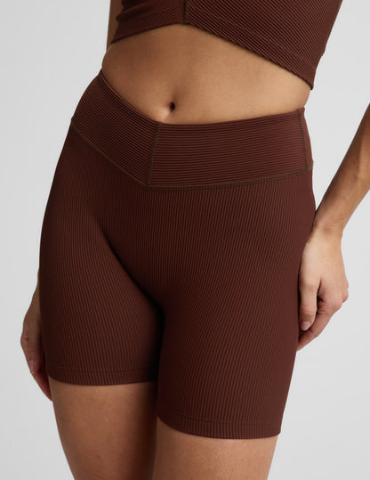 Impulse Ribbed V-Waist 5" Biker Short