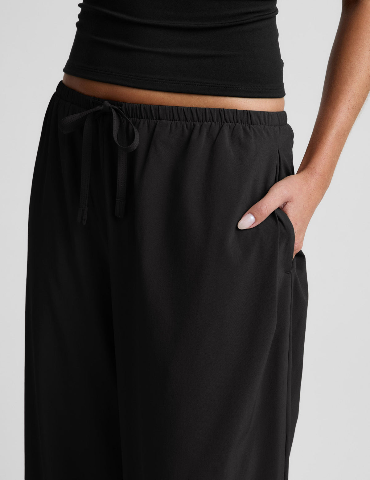 Solstice Drawstring Wide Leg Pant 29"
