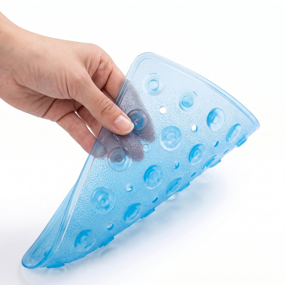 Extended Bathtub Floor Mat – Premium PVC Safety Mat with Massage Points for Home Spa Comfort