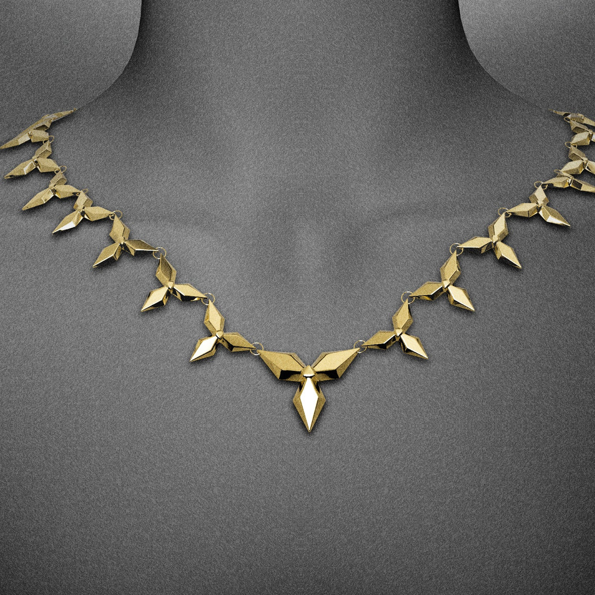 PUNK PETAL NECKLACE