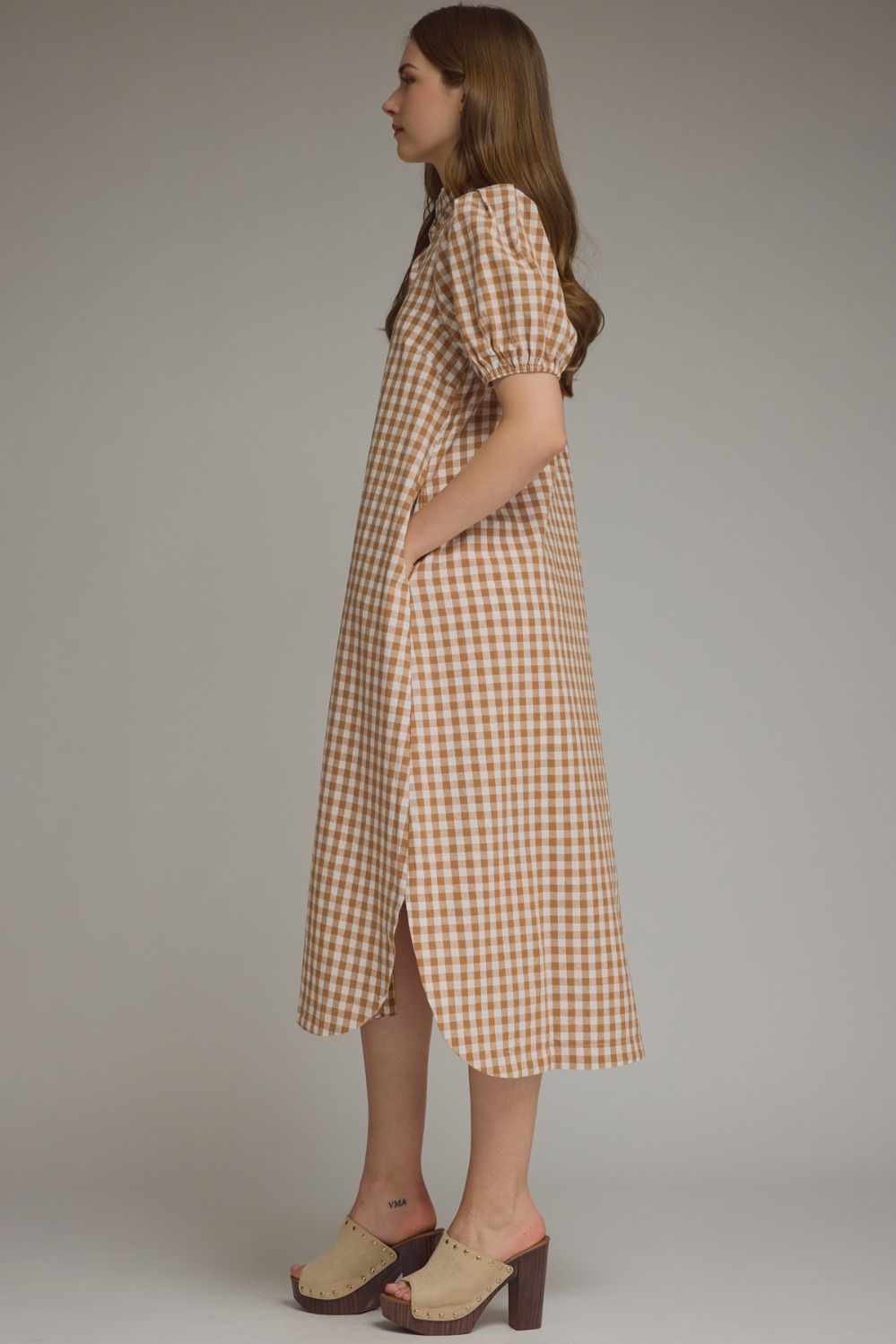 Carmel plaid dress