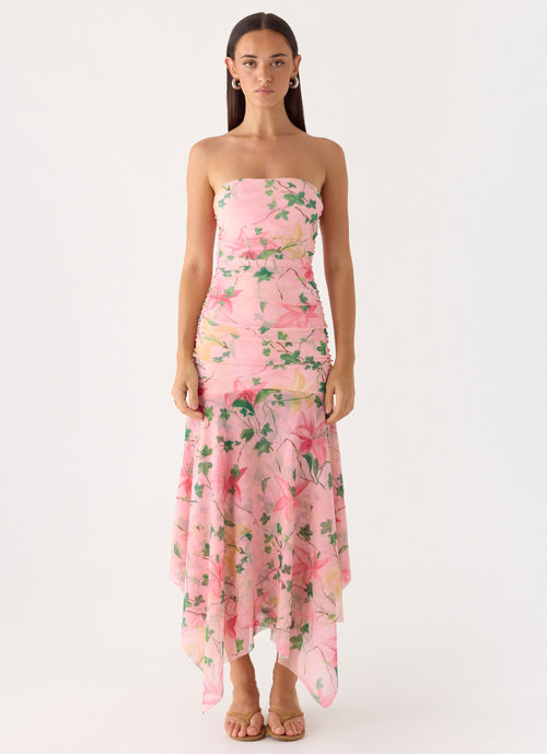 Bingle Midi Dress - Blooming Spring