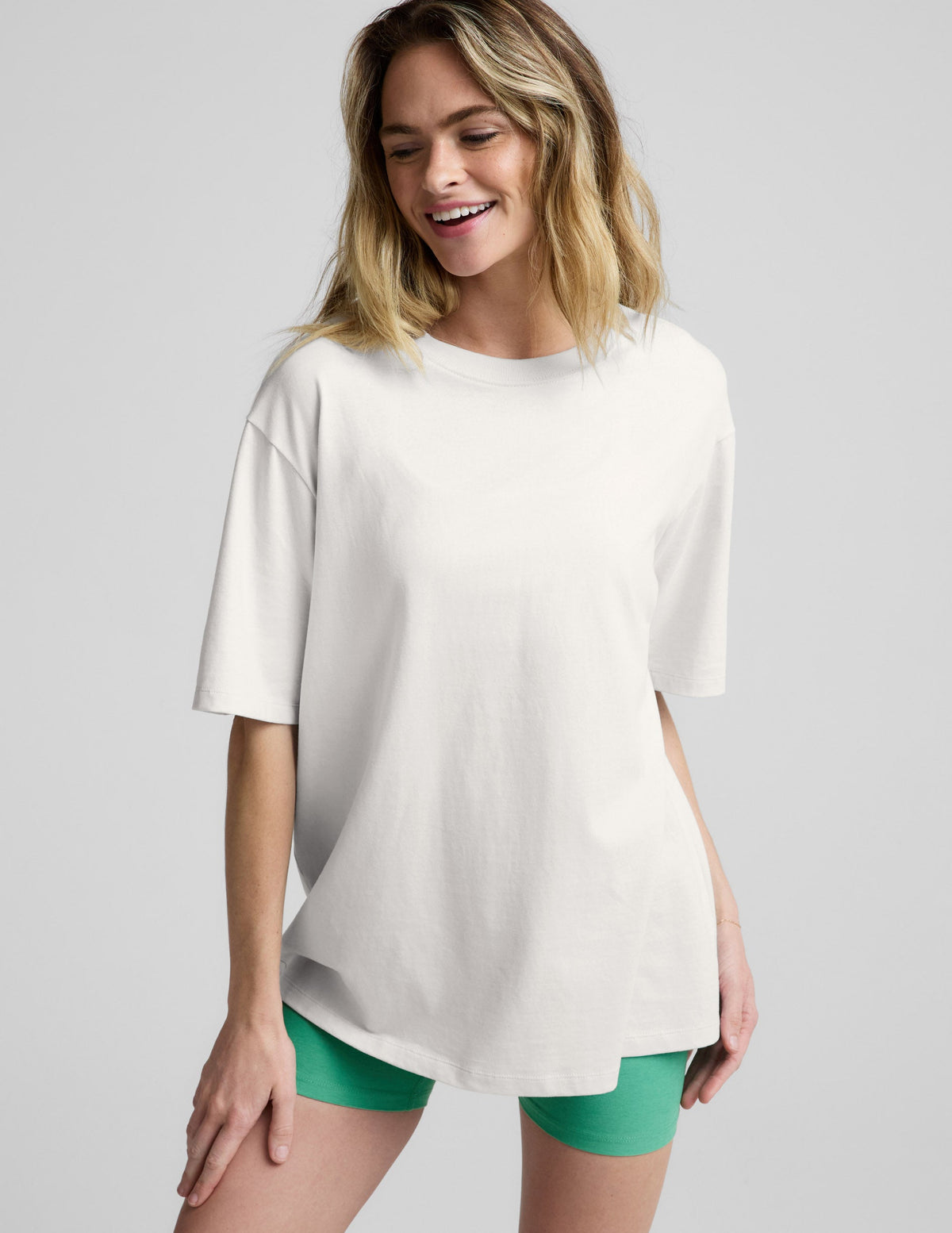 SoftKnit Better Than Ever Oversized Cotton Tee