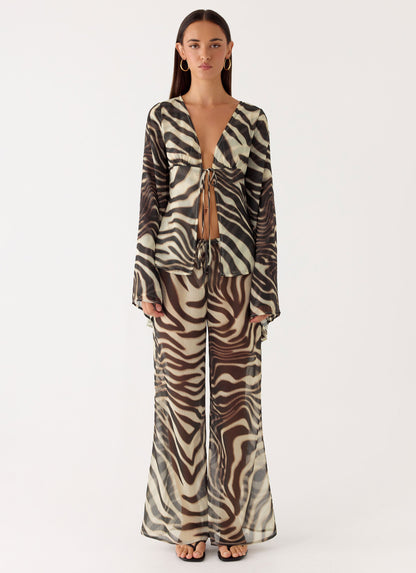Chaty Top - Zebra
