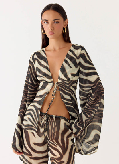 Chaty Top - Zebra