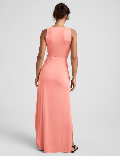 Maxi Around The World Front Twist Dress