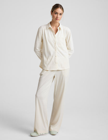 Breathe Easy Comfort Cord Button Up