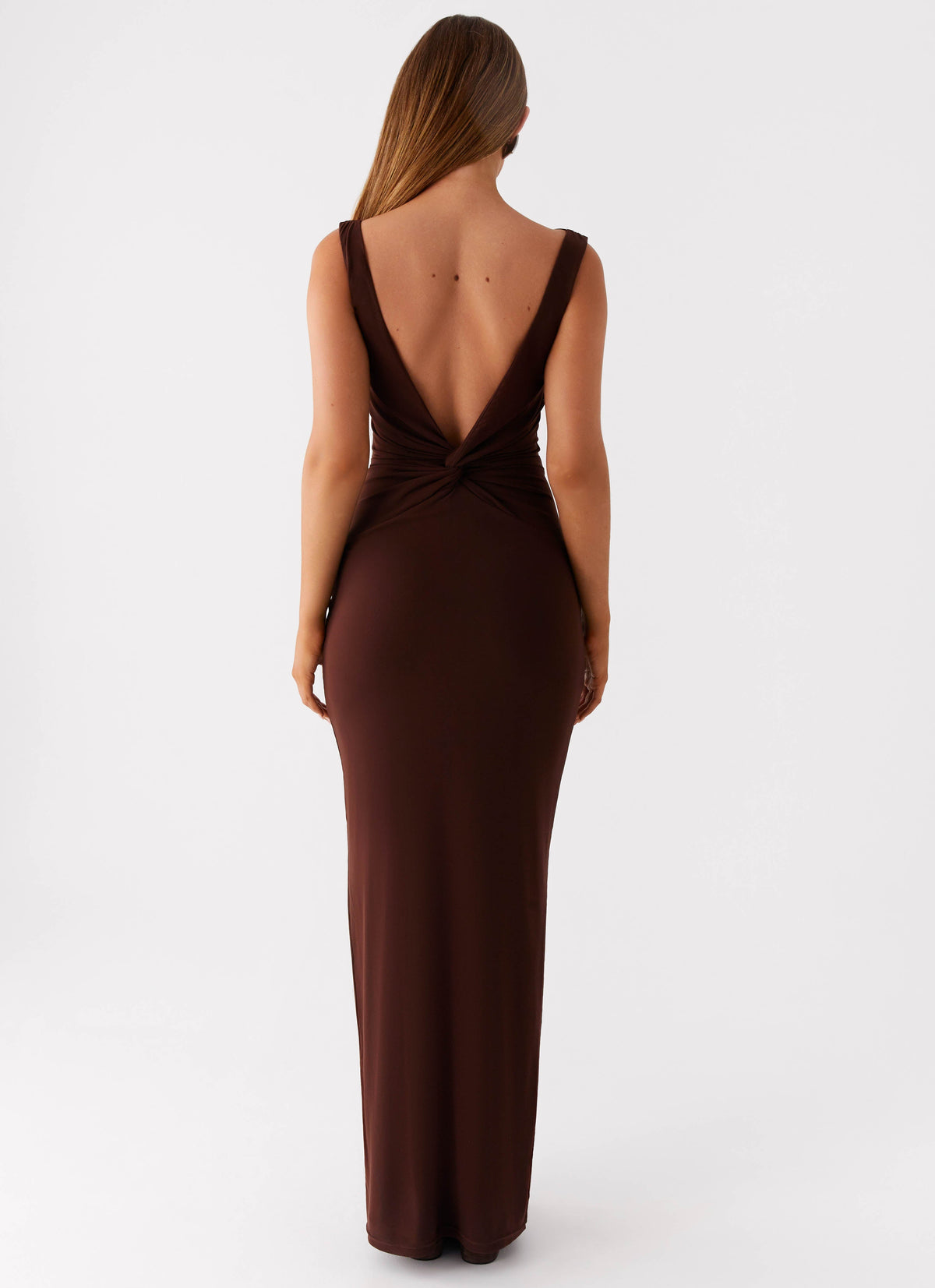 Earthbound Muse Maxi Dress - Chocolate