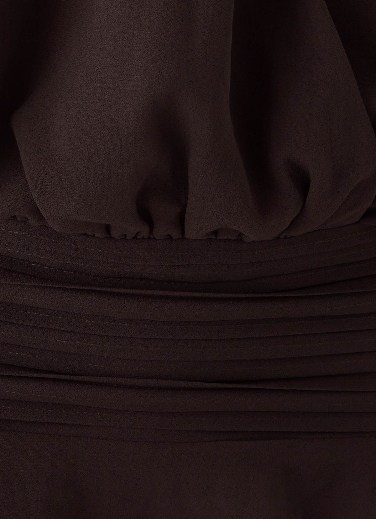 Elisana Mini Dress - Chocolate