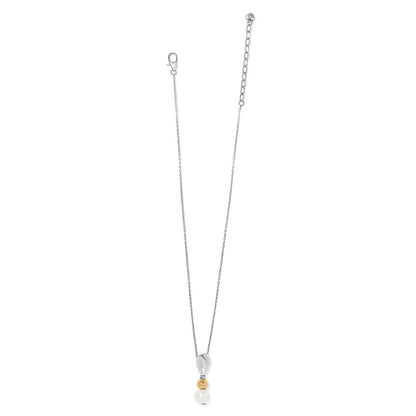 Cascade Unity Petite Necklace with Pearl