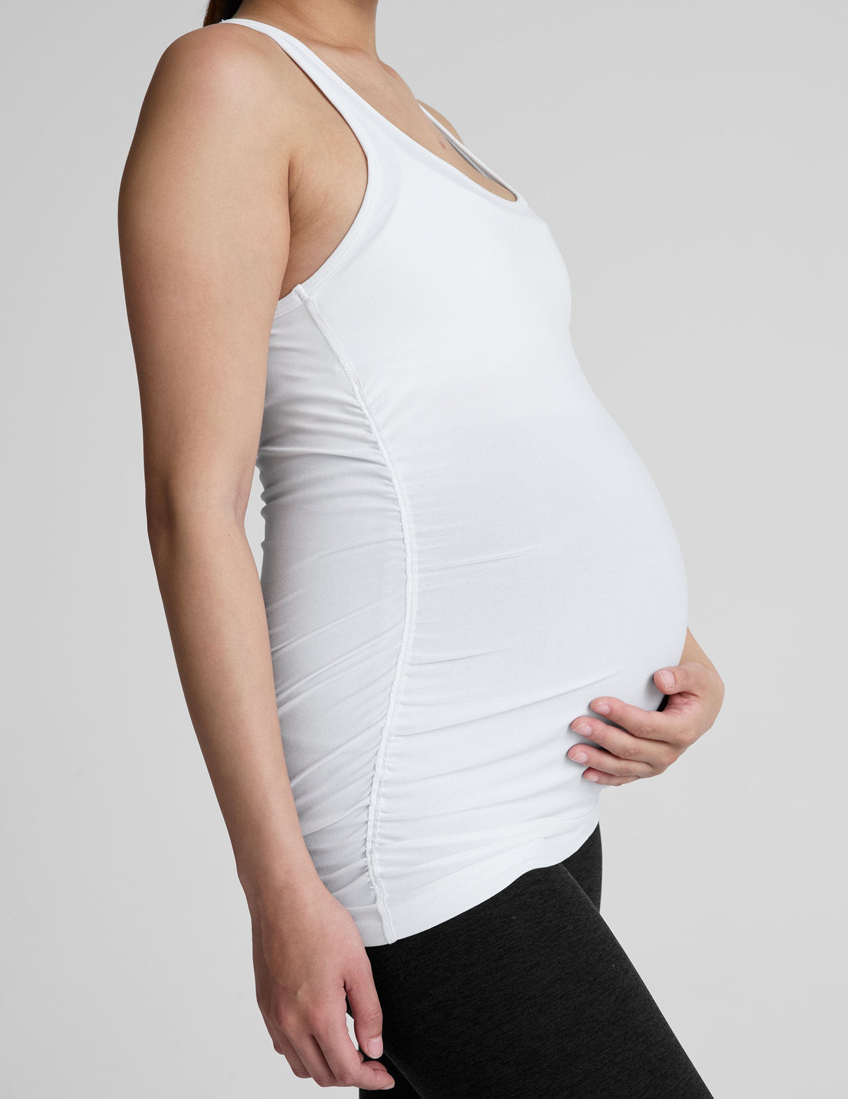 Featherweight Let It Grow Racerback Maternity Tank