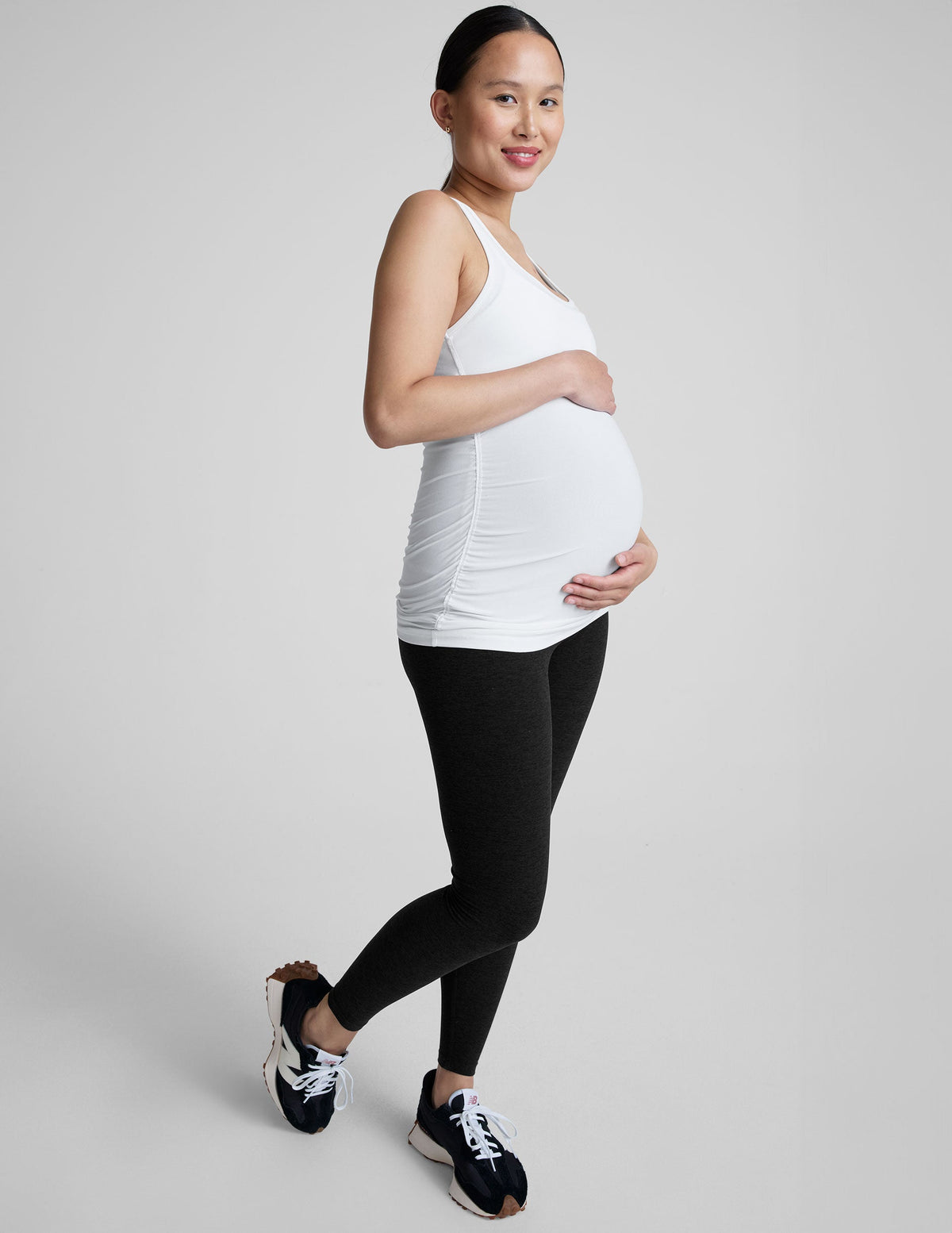 Featherweight Let It Grow Racerback Maternity Tank