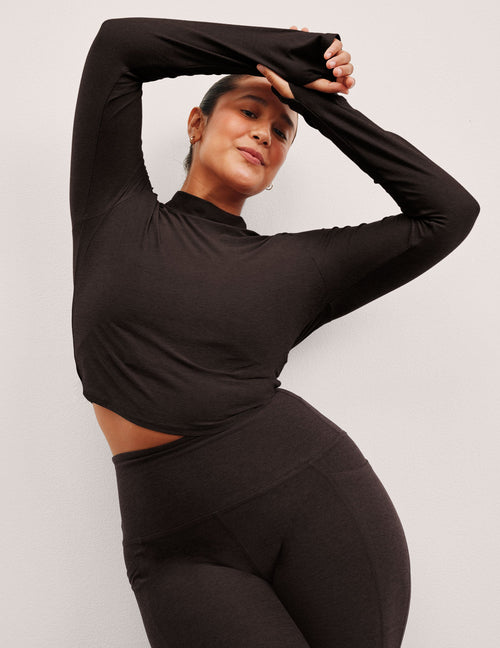 Featherweight Moving On Cropped Pullover
