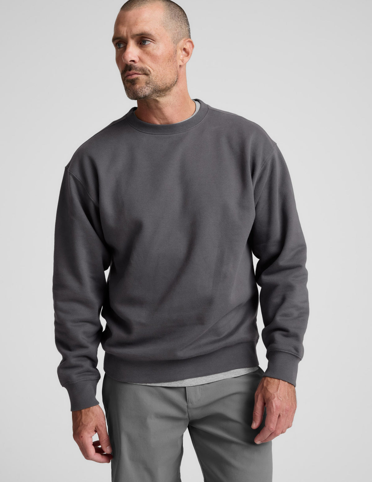 LuxeFleece™ Men's Crewneck Pullover