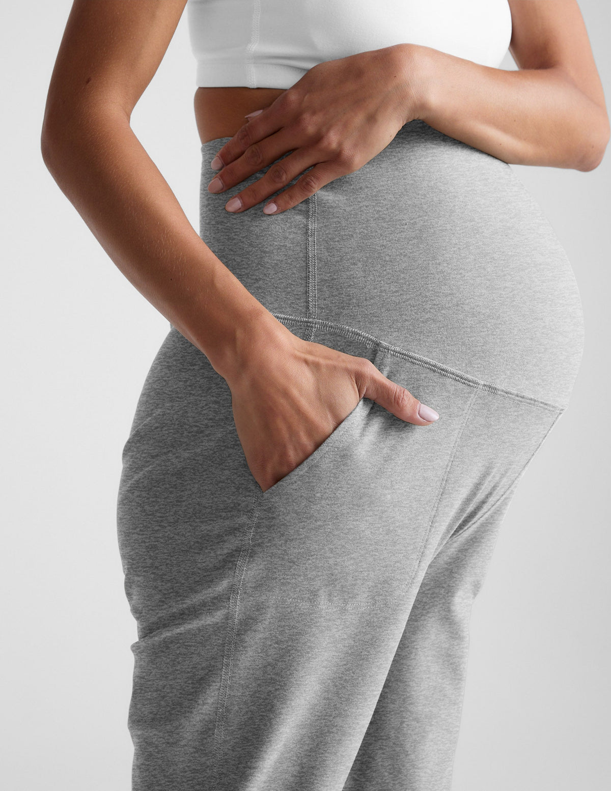 Spacedye™ Beyond the Bump Maternity Midi Jogger