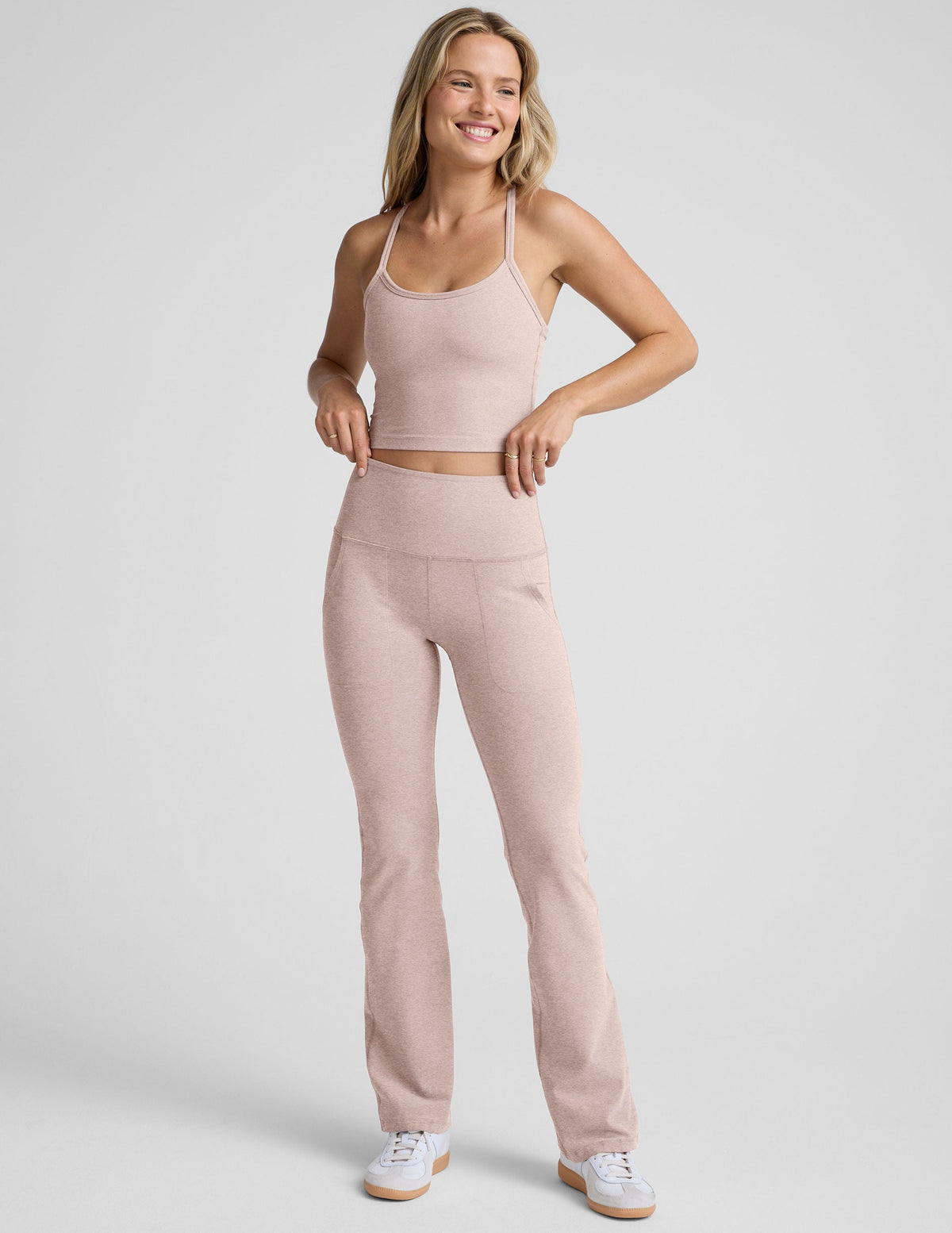Spacedye™ High Waisted Practice Pocket Bootcut Pant 31"