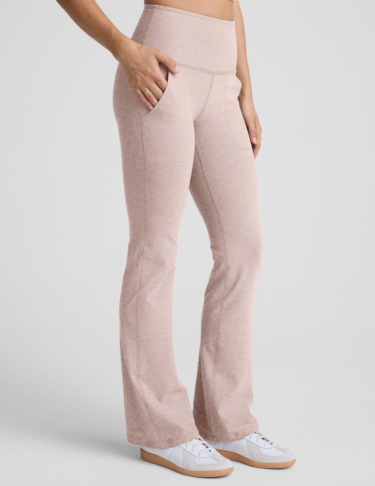 Spacedye™ High Waisted Practice Pocket Bootcut Pant 31"