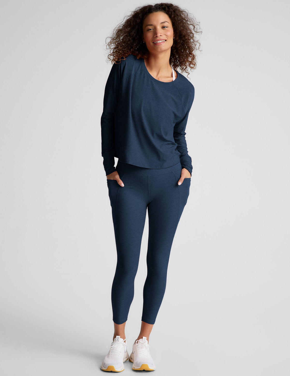 Spacedye™ Out Of Pocket High Waisted Capri Legging 26"