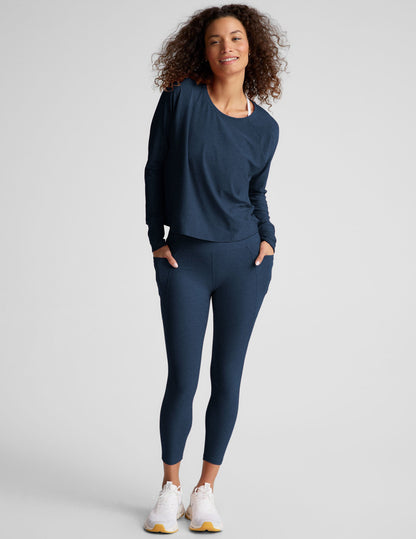 Spacedye™ Out Of Pocket High Waisted Capri Legging 26"