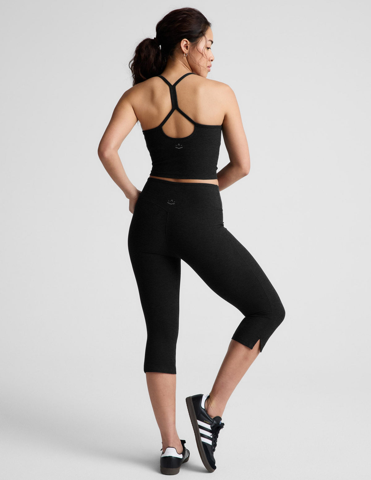 Spacedye™ Mid-Rise Slit Pedal Pusher Legging