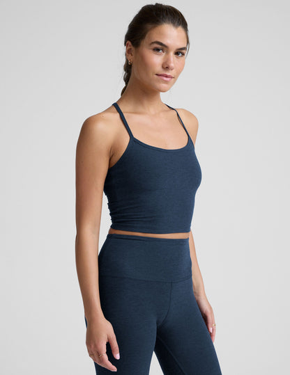 Spacedye™ Slim Racerback Cropped Tank