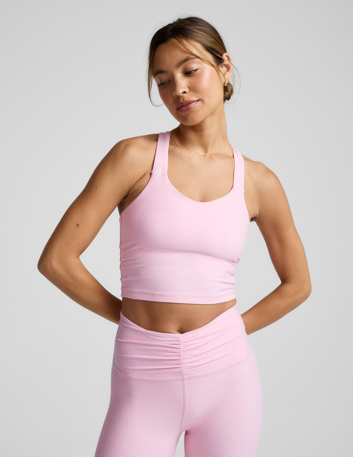 Spacedye™ Twist Through Cropped Tank