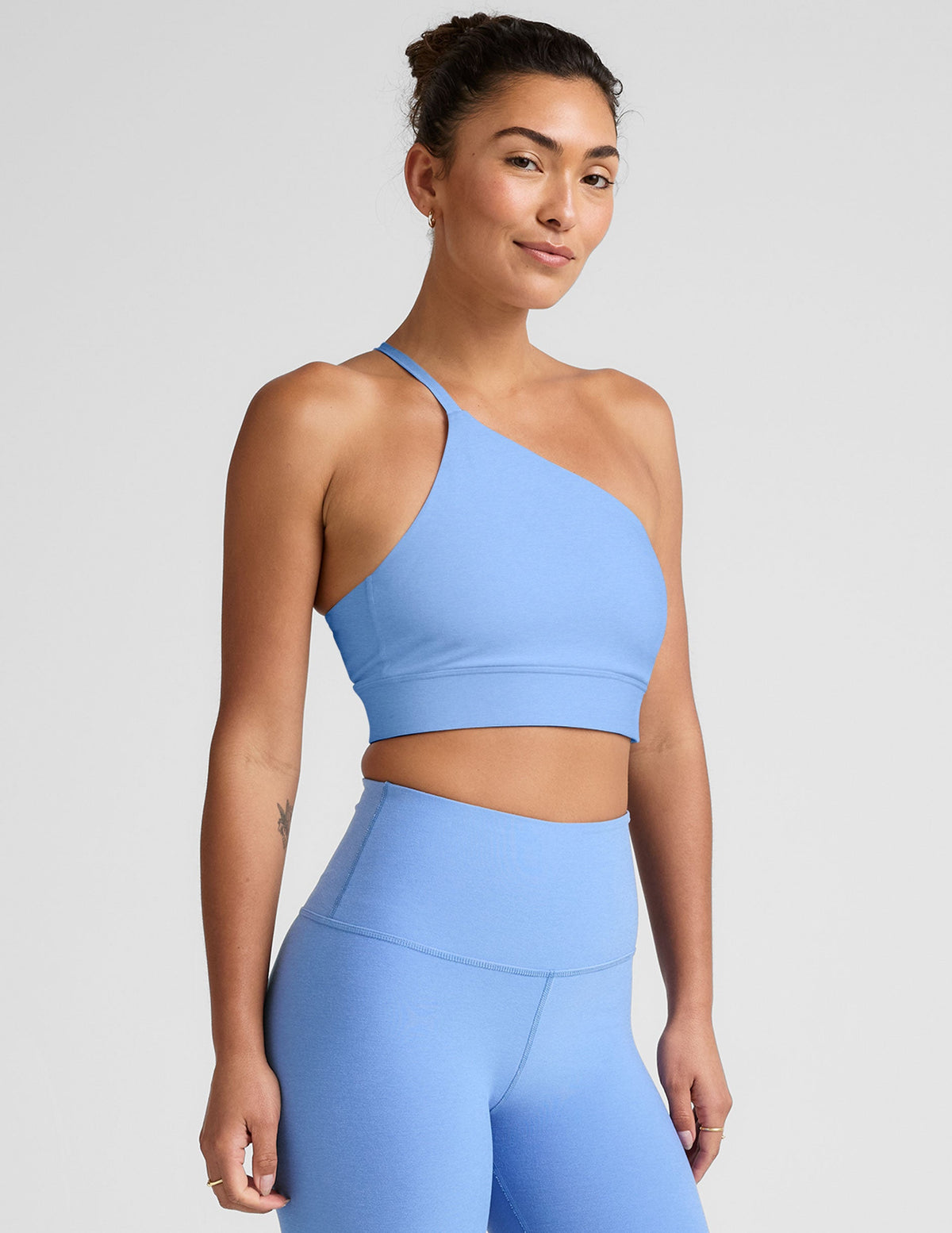 Spacedye™ One Shoulder Long Line Bra