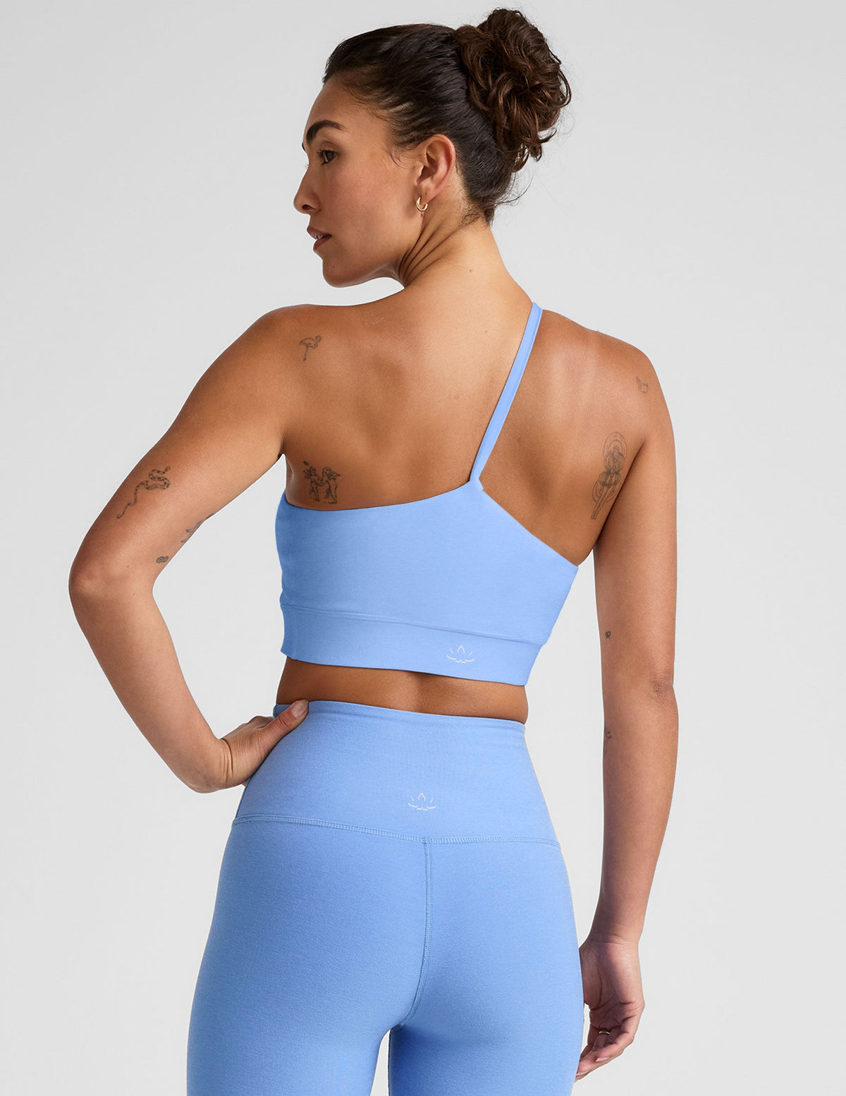 Spacedye™ One Shoulder Long Line Bra