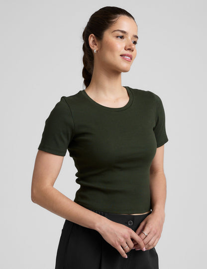 Rib Baby Tee