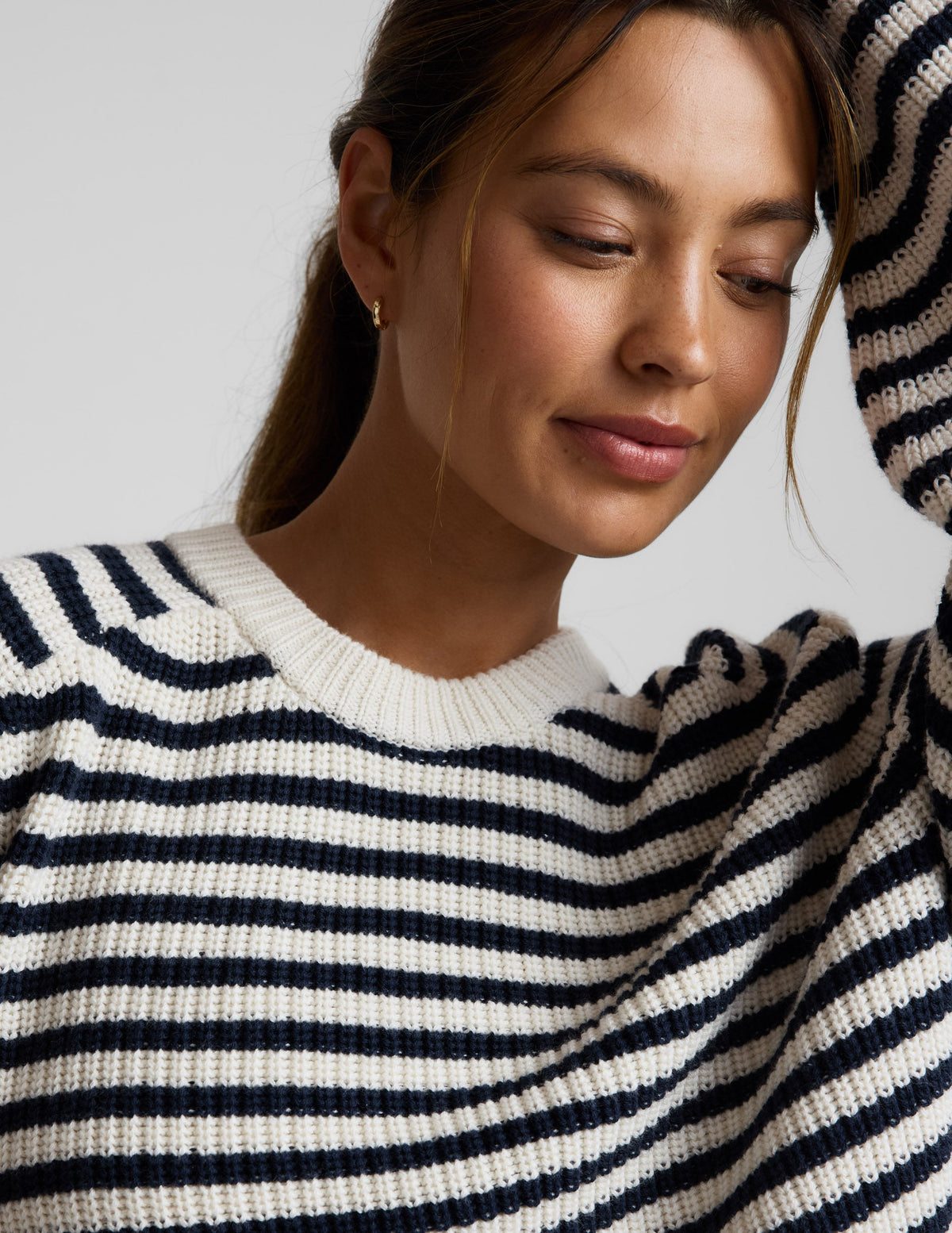 Ready For Anywhere Hi Lo Sweater