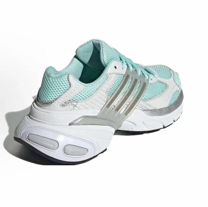 Adidas Adistar XLG lace-up shoes with mint collar and silver heel panel