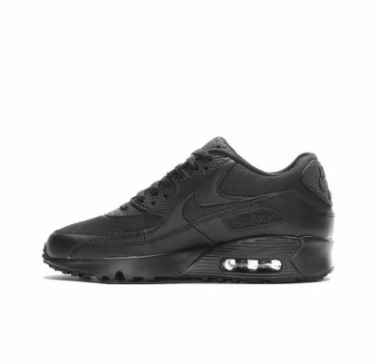 Nike Air Max 90 sneaker in black with visible Air unit