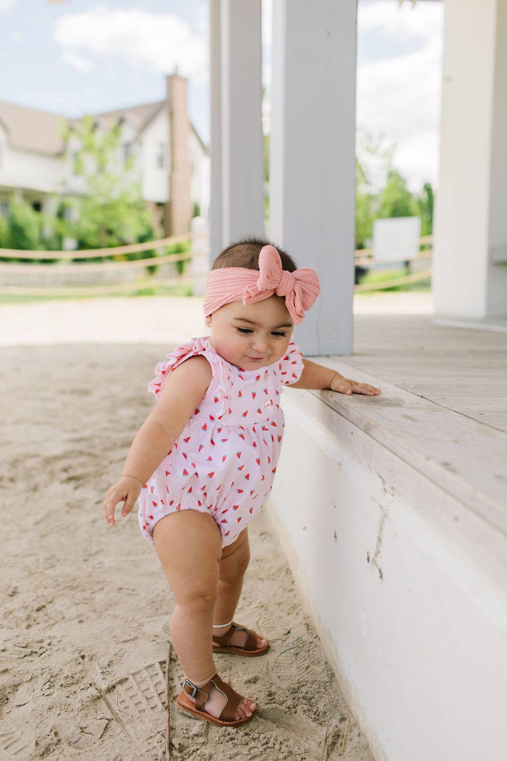 Betsy Bubble in Watermelon: 6-12m
