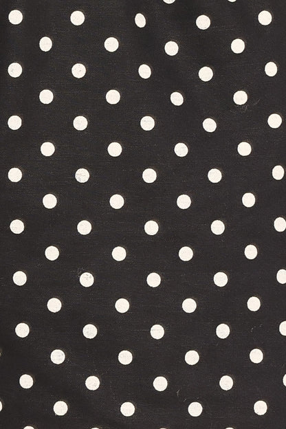 Donna Shorts - Black Polka Dot