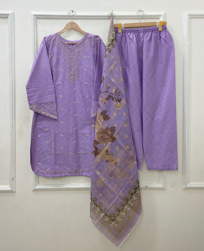 Eid Edit | 3PC Cotton D-606