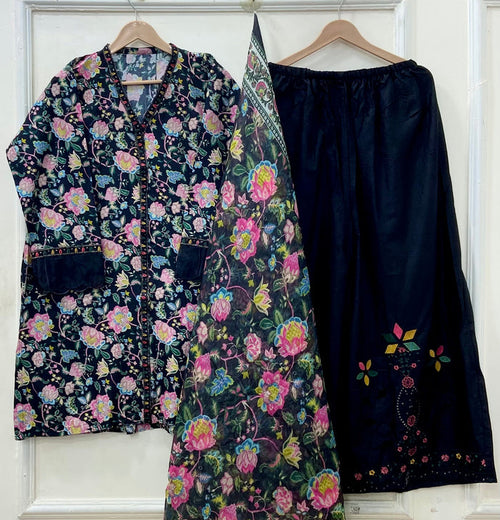 Floral Laserwork | 3PC Lawn D-661