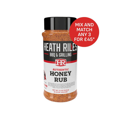Heath Riles BBQ Honey Rub - 453g (16oz)