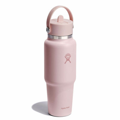 Hydroflask 32oz (946ml) Wide Mouth Travel Bottle with Flex Straw Caps