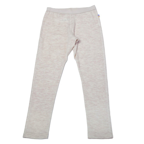 Joha uld leggings i cremefarve