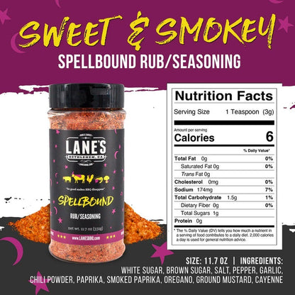 Lane's BBQ 'Spellbound' Rub (11.7oz) 331g