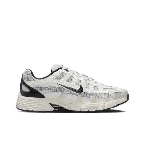 Nike P-6000 Premium sneaker in white with black accents and mesh panels