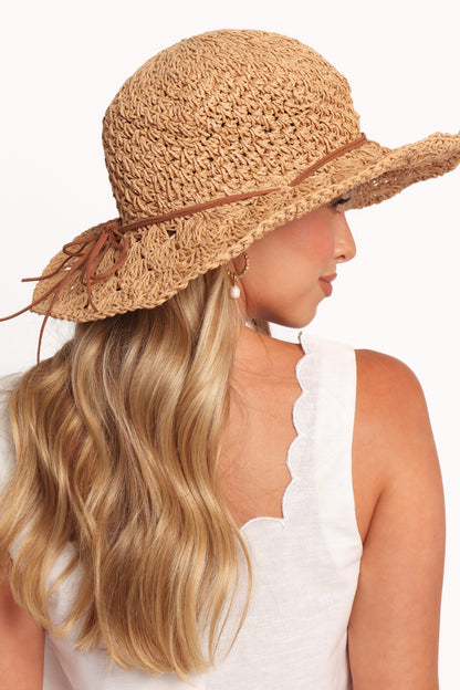 Brooke Straw Hat - Tan
