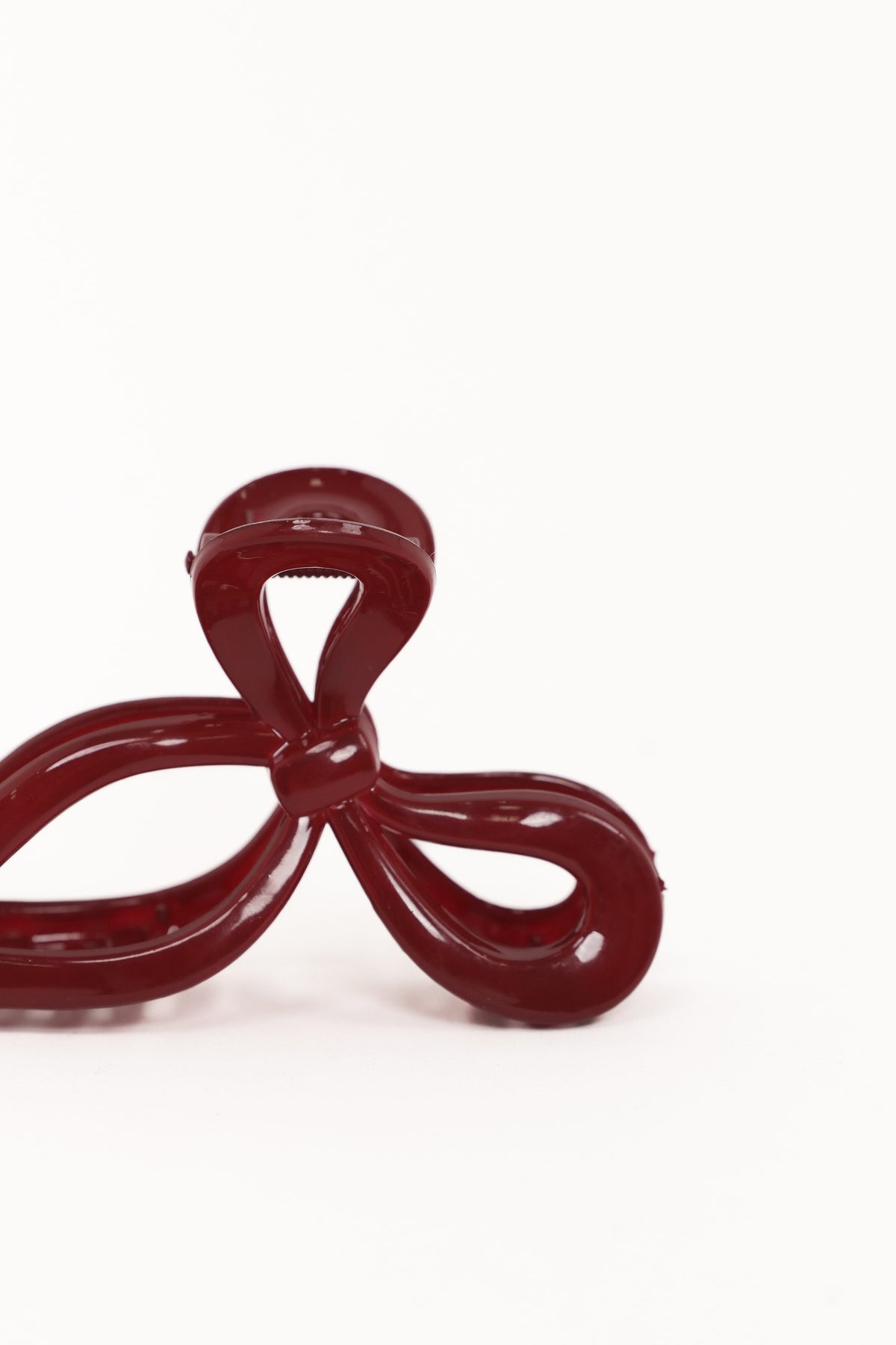 Dahlia Hair Clip - Red